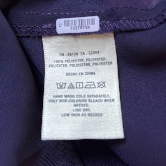 Anthropologie Maeve Blue/Pink Plaid Sleeveless High Low Dress - Picture 10 of 10